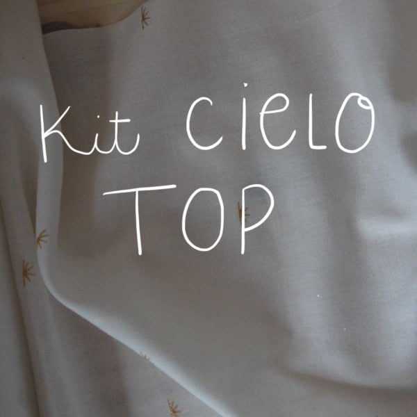 Kit Cielo - Top - Voile de coton Atelier Brunette Sunset Off-White