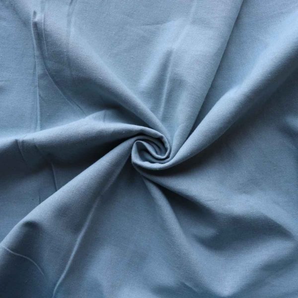 Kaufman - Coton/Lin Essex Yarn Dyed - Dusty Blue