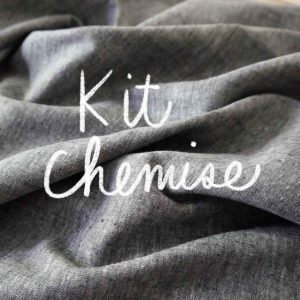 Kit Chemise - Chambray bio gris